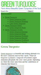 Mobile Screenshot of greenturquoise.net